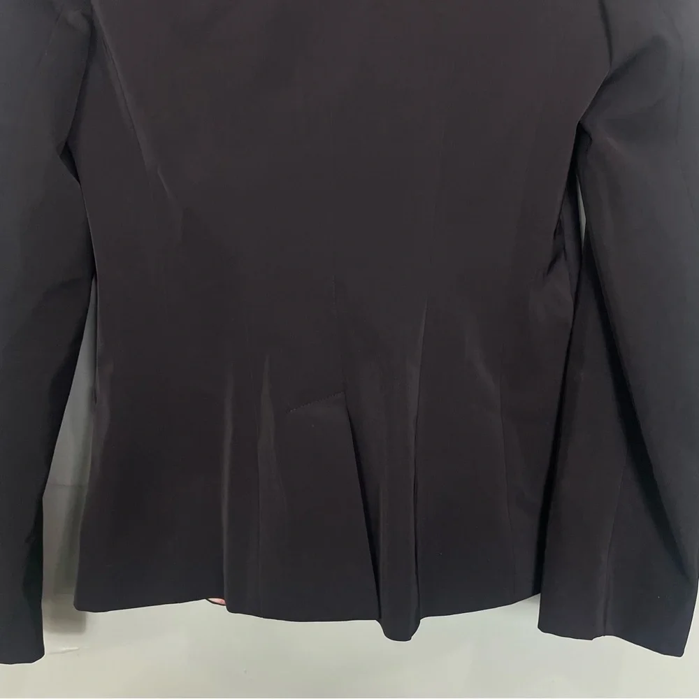 Ted Baker Working‎ Title Jacket Blazer Lined Button Closure Black Size 2